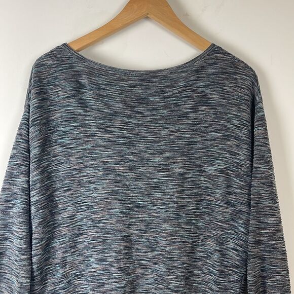 Aritzia Wilfred Blanchard Linen Blend Sweater Grey/Blue blend - Picture 7 of 10